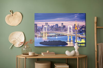 Ljuddämpande tavla - Rainbow bridge in tokyo