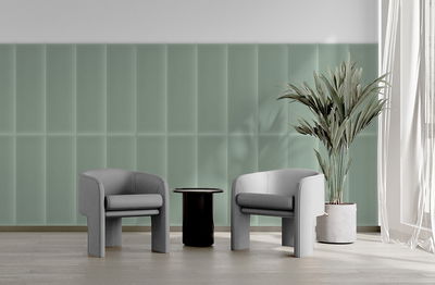 Rektangulær lydabsorber - fløjl