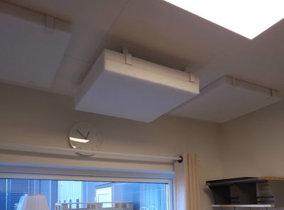 Ljudabsorbering till tak - PES ceiling Deep Absorb
