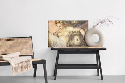 Ljuddämpande tavla - Pensive young woman