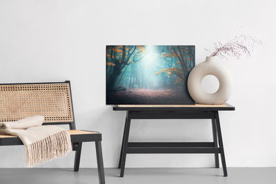 Ljuddämpande tavla - Mystical 3d forest