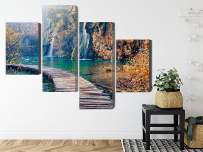 Ljuddämpande tavla - Plitvice lakes national park