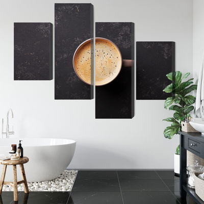 Ljuddämpande tavla - A cup of fresh coffee