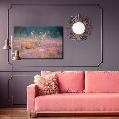 Ljuddämpande tavla - A deer in the rut
