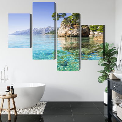 Ljuddämpande tavla - Makarska riviera in Croatia