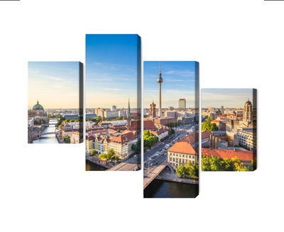 Ljuddämpande tavla - The river spree