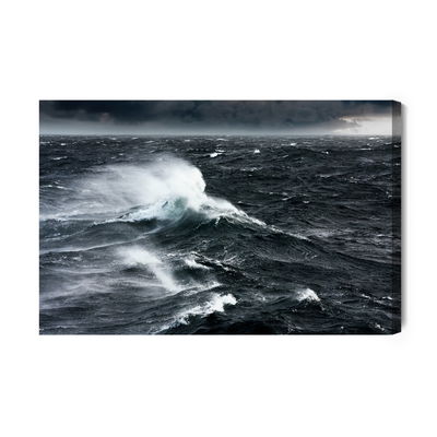 Ljuddämpande tavla - Rough sea