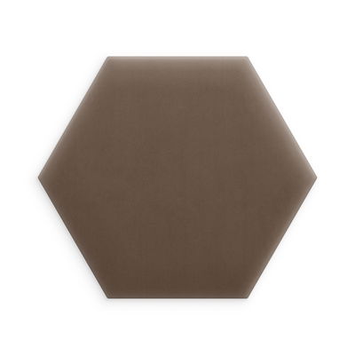 Sekskantet lydabsorber - fløjl