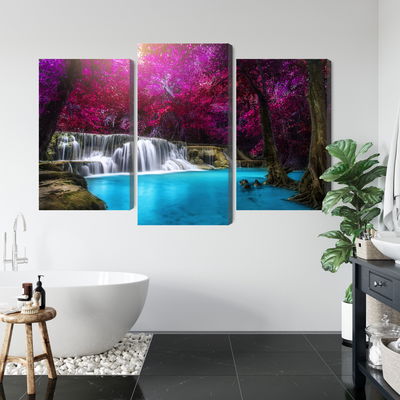 Ljuddämpande tavla - Kanchanaburi waterfall