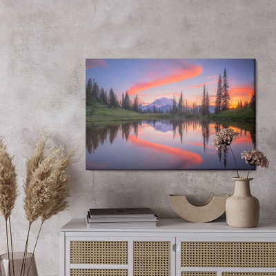 Ljuddämpande tavla - Tipsoo lake, Usa