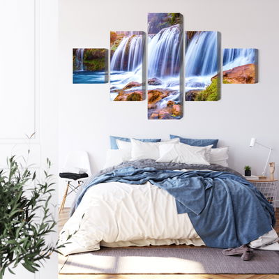 Ljuddämpande tavla - Jiulong waterfall in luoping