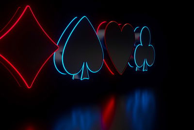 Ljuddämpande tavla - Futuristic card symbols