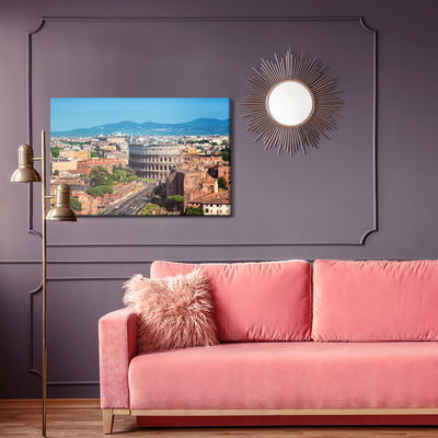 Ljuddämpande tavla - Panorama of Rome 3d