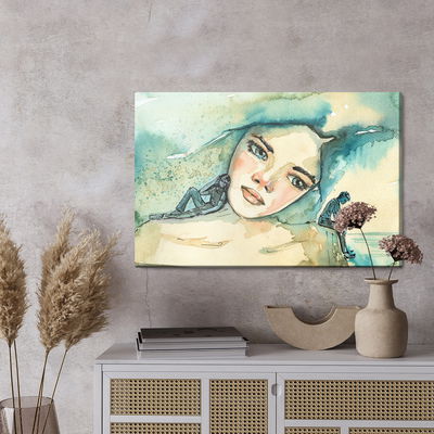 Ljuddämpande tavla - A woman in melancholy