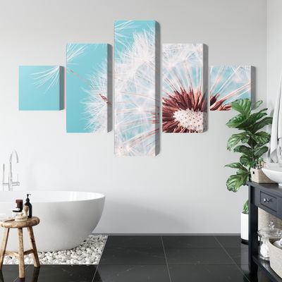 Ljuddämpande tavla - Dandelion flower on a macro