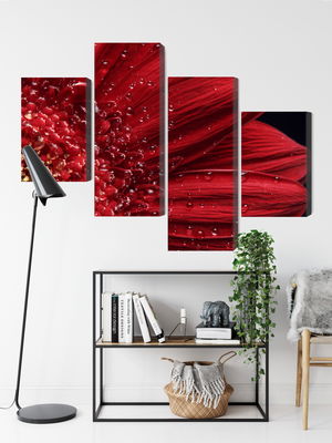 Ljuddämpande tavla - Flower petals on a macro