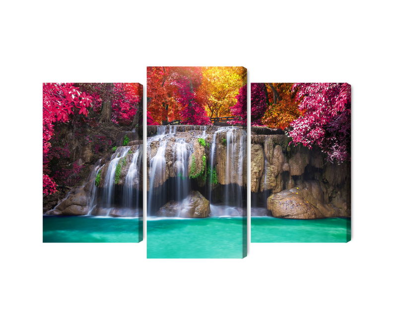 Ljuddämpande tavla - A waterfall in the deep