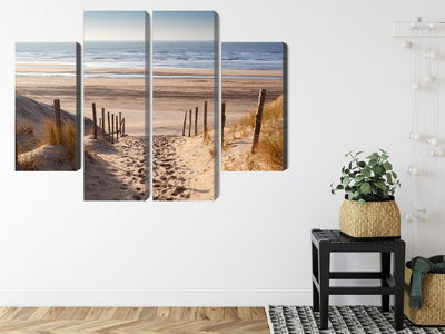 Ljuddämpande tavla - Sandy path to the north sea