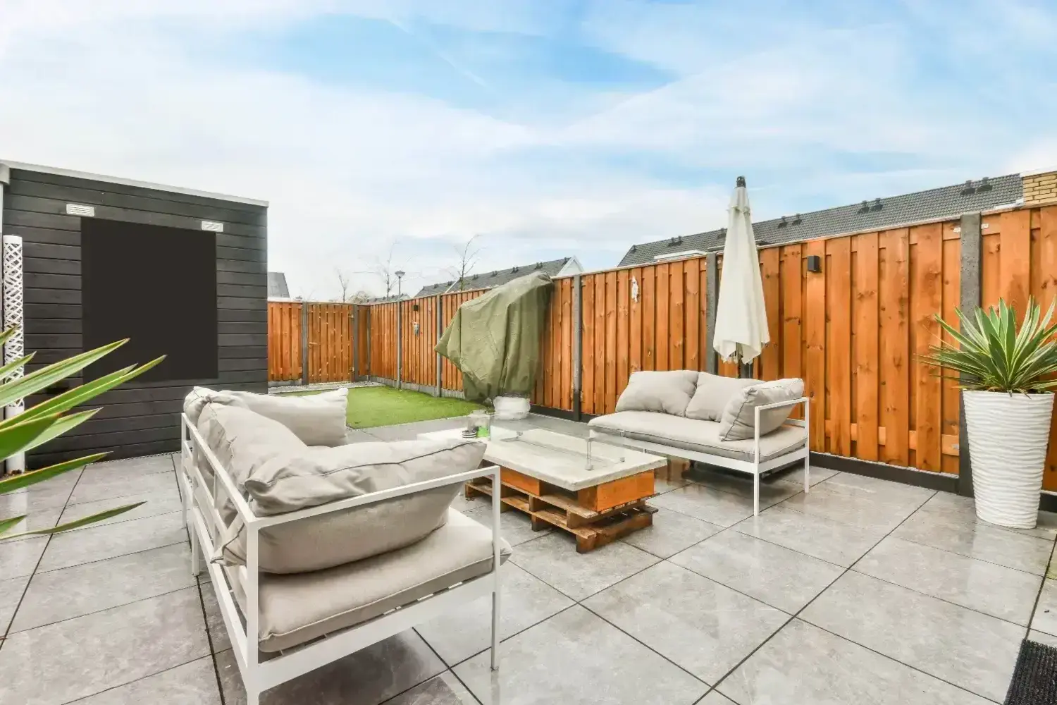 Att ljuddämpa ett staket