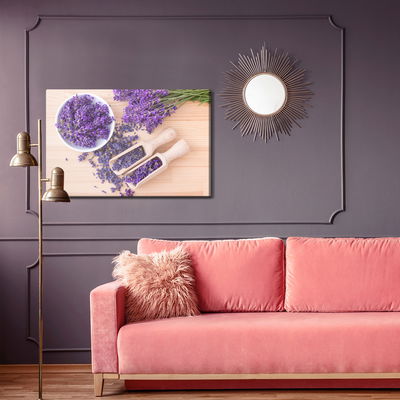 Ljuddämpande tavla - Fresh and dried lavender