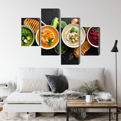 Ljuddämpande tavla - Vegetable cream soups