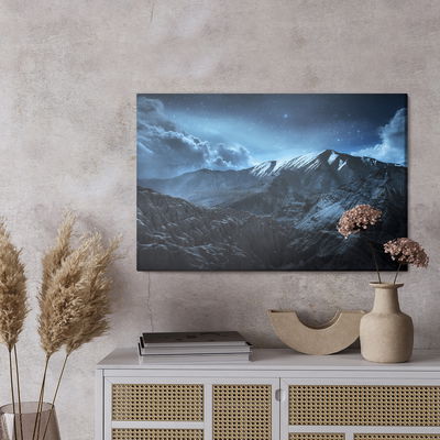 Ljuddämpande tavla - Picturesque mountain