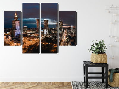 Ljuddämpande tavla - Panorama of the center