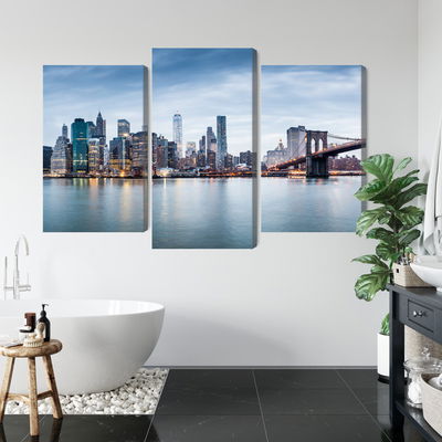 Ljuddämpande tavla - Panoramic view of the city