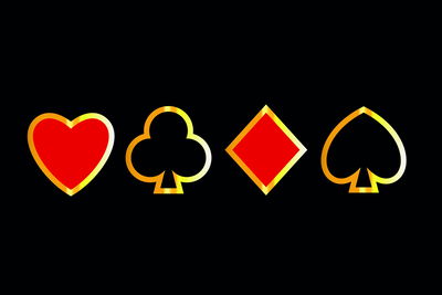 Ljuddämpande tavla - Modern card symbols