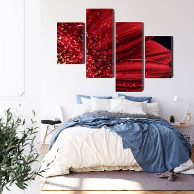 Ljuddämpande tavla - Flower petals on a macro