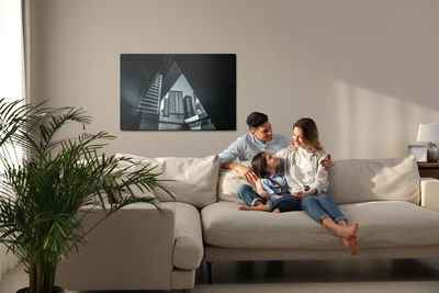 Ljuddämpande tavla - Beautiful modern buildings