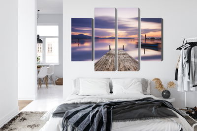 Ljuddämpande tavla - Sunset view