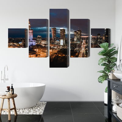 Ljuddämpande tavla - Panorama of the center