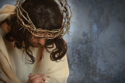 Ljuddämpande tavla - Jesus with the crown