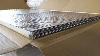 Dämpmatta till ljudisolering - SilentDirect Polaric 4mm