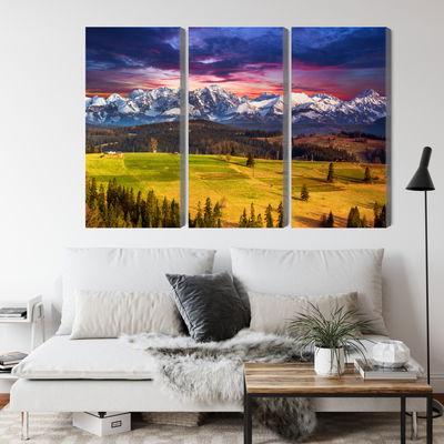 Ljuddämpande tavla - Landscape with the polish