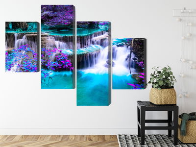 Ljuddämpande tavla - Huay mae khamin waterfall