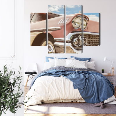 Ljuddämpande tavla - American car from the 1950s