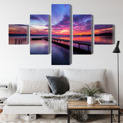 Ljuddämpande tavla - Great sunset