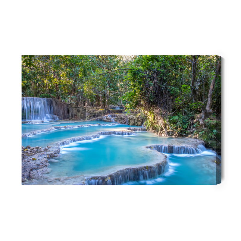 Ljuddämpande tavla - View of the kuang si