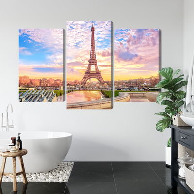 Ljuddämpande tavla - Eiffel tower in Paris