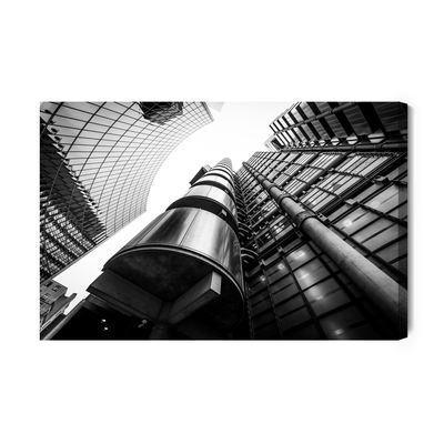 Ljuddämpande tavla - Modern skyscrapers