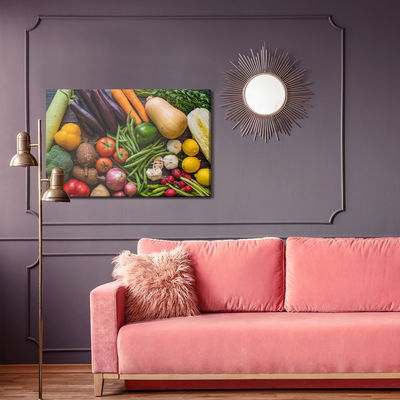 Ljuddämpande tavla - Vegetable table