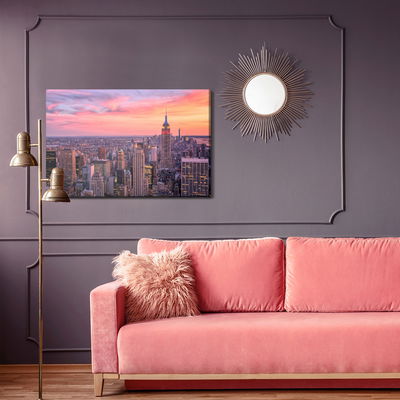 Ljuddämpande tavla - New York city panorama