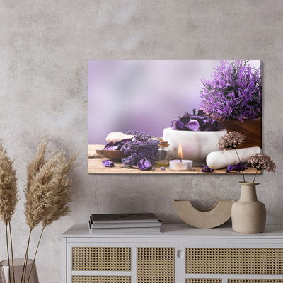 Ljuddämpande tavla - Lavender relaxation set