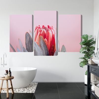 Ljuddämpande tavla - Flower of the royal protea