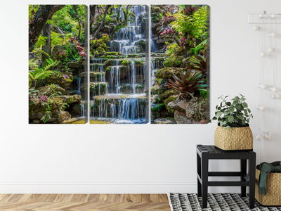 Ljuddämpande tavla - Thai waterfall