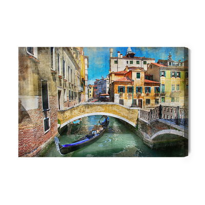 Ljuddämpande tavla - Venice in the sun