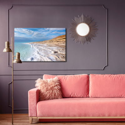 Ljuddämpande tavla - Dead sea and the coast