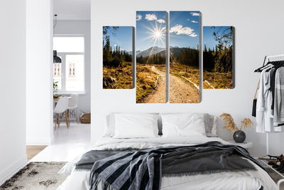 Ljuddämpande tavla - A sunny day in the tatras 3d